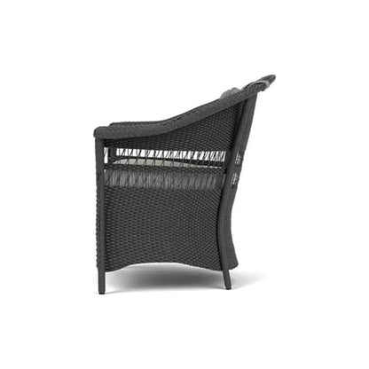 Nantucket Dining Armchair Premium Wicker Furniture - LOOMLAN - Lloyd Flanders - Outdoor Dining Chairs
