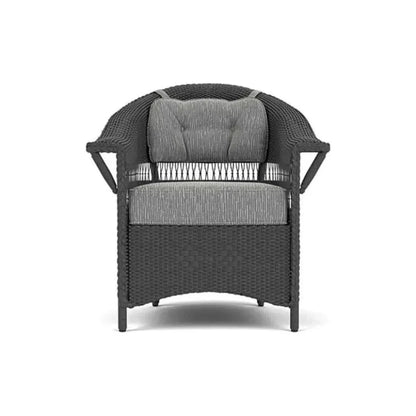 Nantucket Dining Armchair Premium Wicker Furniture - LOOMLAN - Lloyd Flanders - Outdoor Dining Chairs