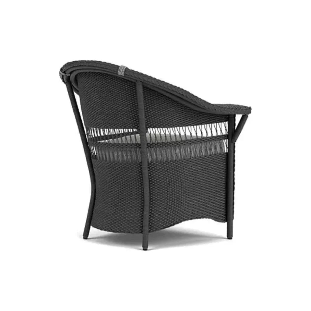 Nantucket Dining Armchair Premium Wicker Furniture - LOOMLAN - Lloyd Flanders - Outdoor Dining Chairs