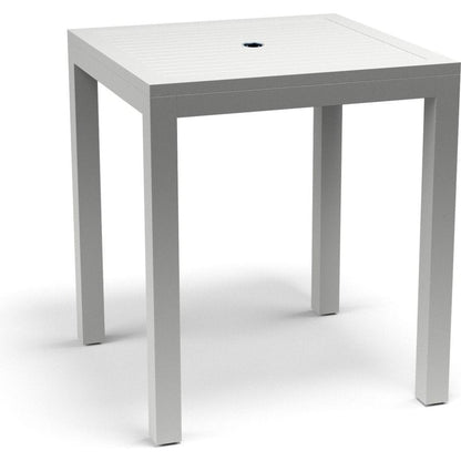 Naples Aluminum Made Outdoor Pub Table - LOOMLAN - Sunset West - Outdoor Counter Tables