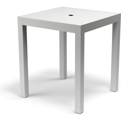 Naples Aluminum Made Outdoor Pub Table - LOOMLAN - Sunset West - Outdoor Counter Tables