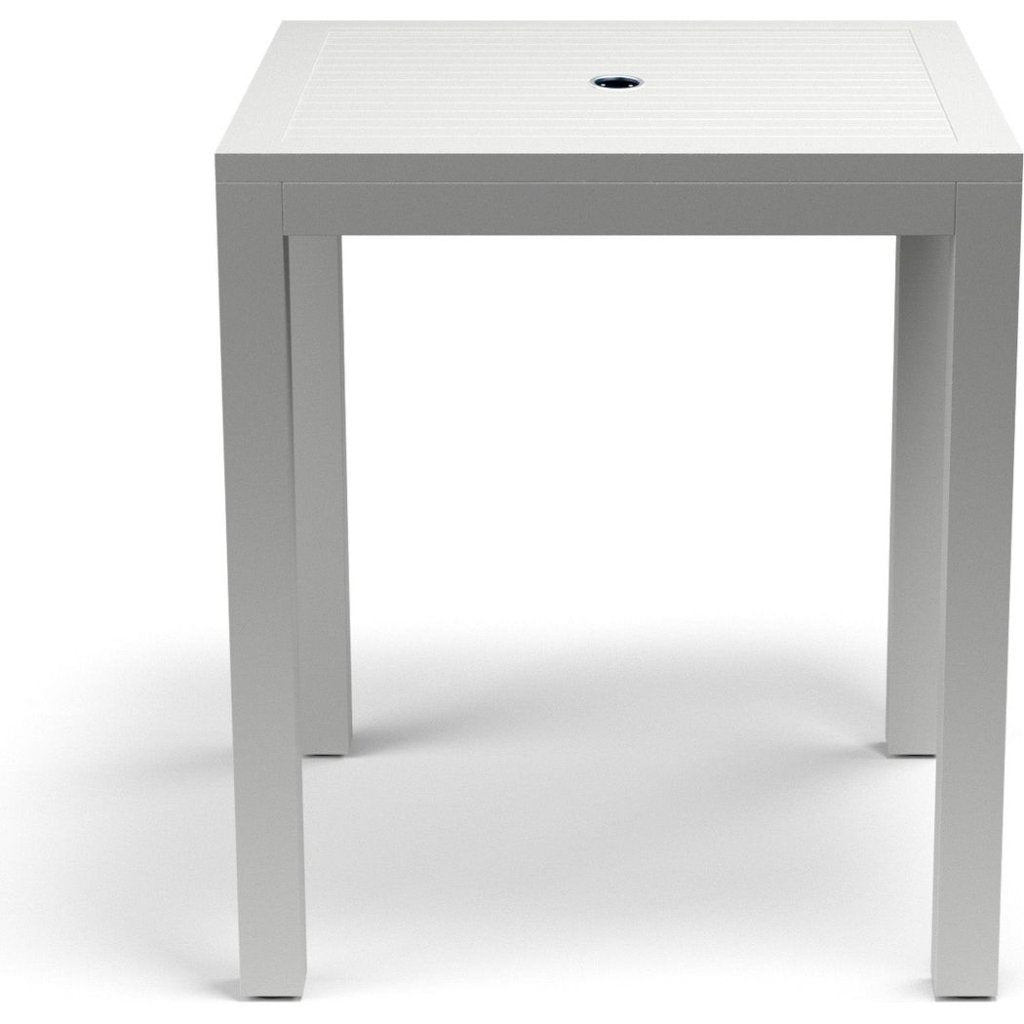 Naples Aluminum Made Outdoor Pub Table - LOOMLAN - Sunset West - Outdoor Counter Tables