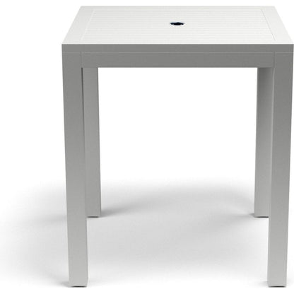 Naples Aluminum Made Outdoor Pub Table - LOOMLAN - Sunset West - Outdoor Counter Tables