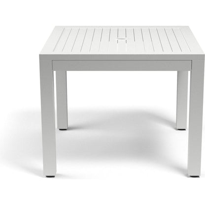 Naples Aluminum Square Outdoor Dining Table - LOOMLAN - Sunset West - Outdoor Dining Tables
