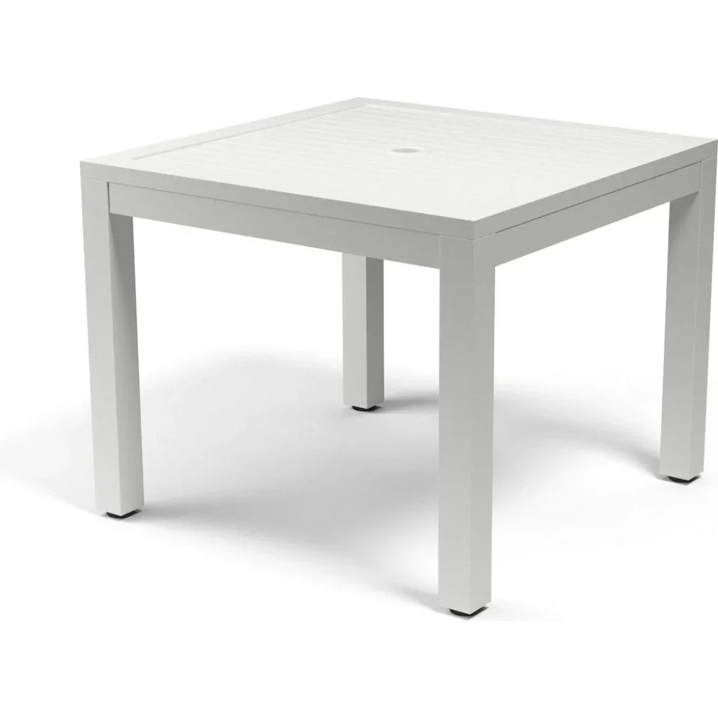 Naples Aluminum Square Outdoor Dining Table