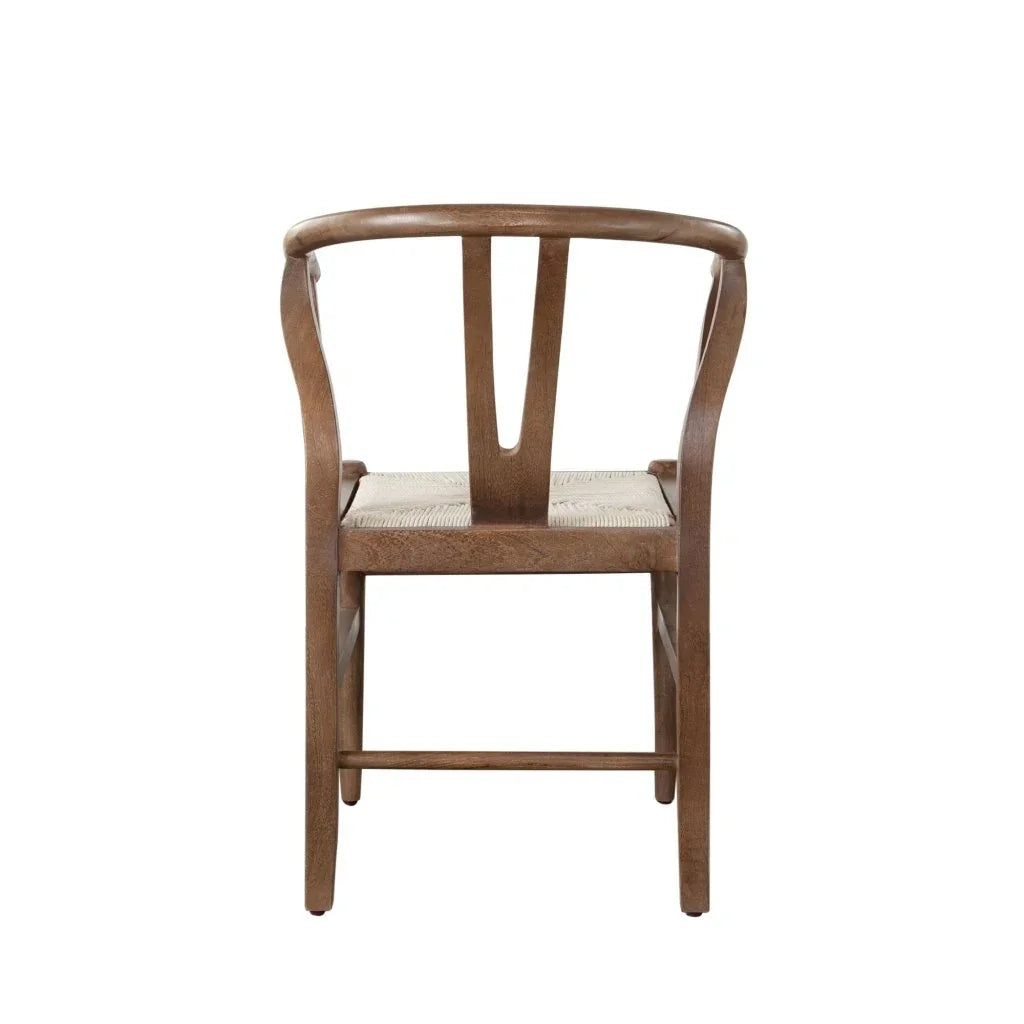 Nara Wishbone Wood Framed Dining Chair - LOOMLAN - Diamond Sofa - Dining Chairs