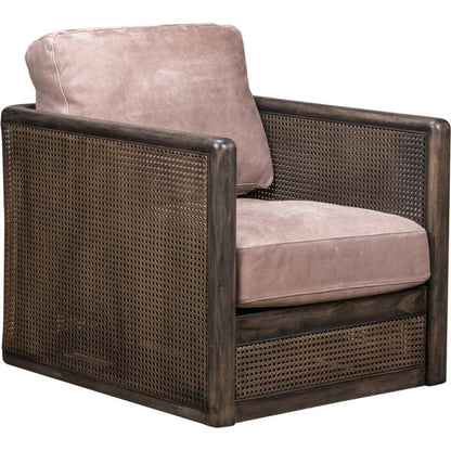 Nassau Leather Comfort Swivel Chair