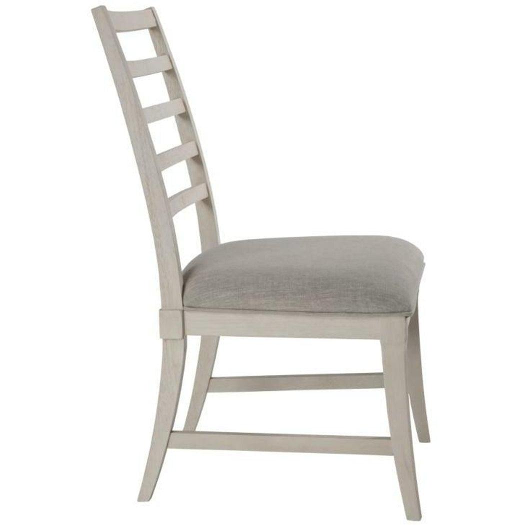 Natural Color Solid Wood Graphite Side Chairs - Sideboards and Things Back Type_Ladder Back, Back Type_With Back, Brand_Panama Jack, Color_Natural, Color_White, Legs Material_Wood, Product Type_Dining Height, Wood Species_Mahogany