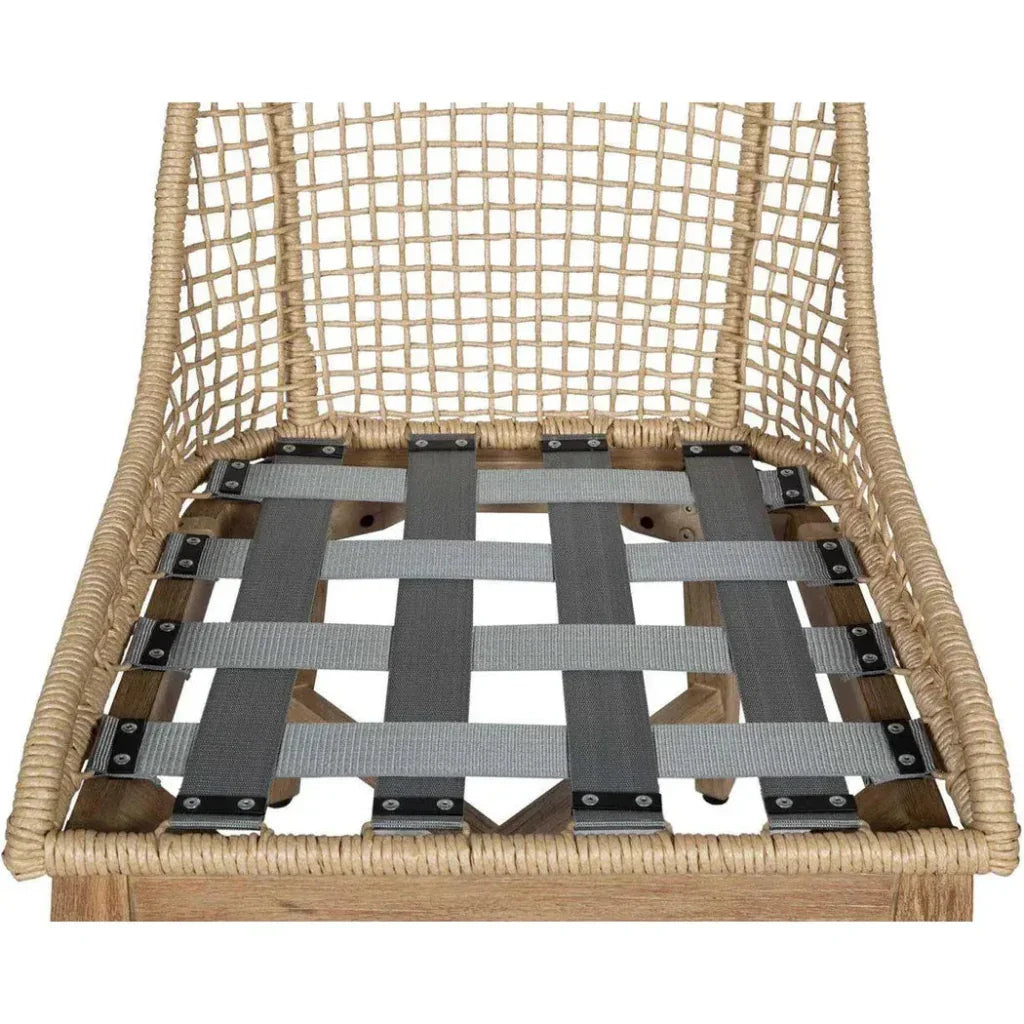 Nautilus Dining Chair 2PC Natural Outdoor - LOOMLAN - Seasonal Living - Outdoor Dining Chairs