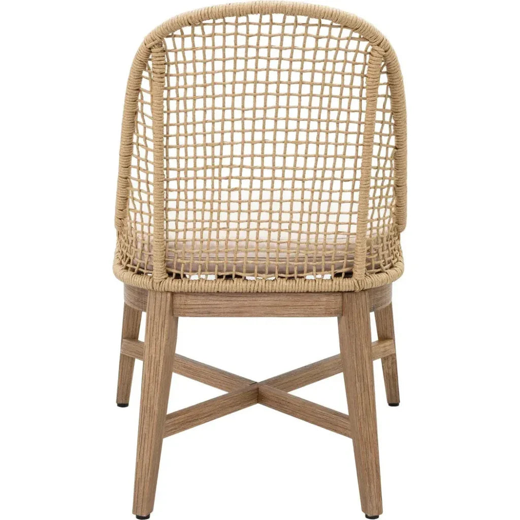 Nautilus Dining Chair 2PC Natural Outdoor - LOOMLAN - Seasonal Living - Outdoor Dining Chairs