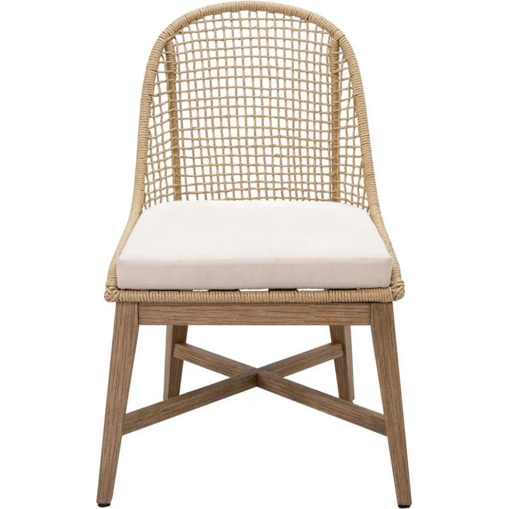 Nautilus Dining Chair 2PC Natural Outdoor - LOOMLAN - Seasonal Living - Outdoor Dining Chairs
