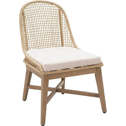 Nautilus Dining Chair 2PC Natural Outdoor - LOOMLAN - Seasonal Living - Outdoor Dining Chairs