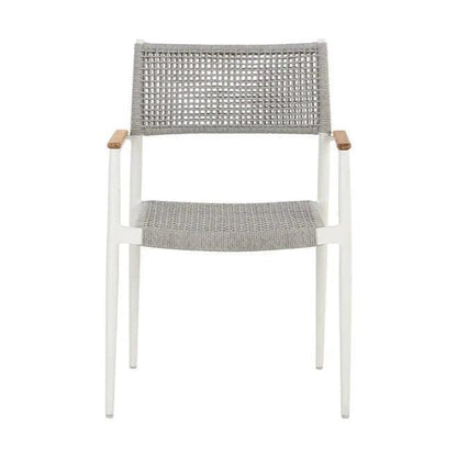 SUNPAN Nava Rope Stackable Outdoor Dining Armchair 2PC