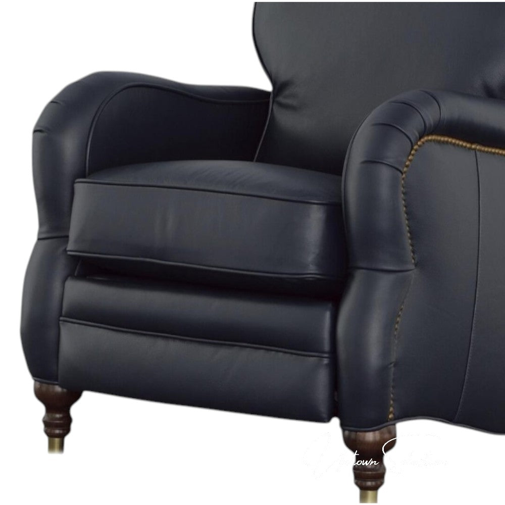 Anchor Leather Power Push Button Recliner