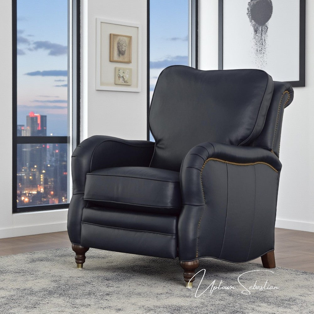 Anchor Leather Power Push Button Recliner