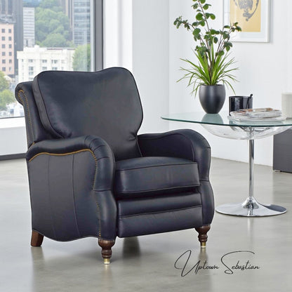 Anchor Leather Power Push Button Recliner