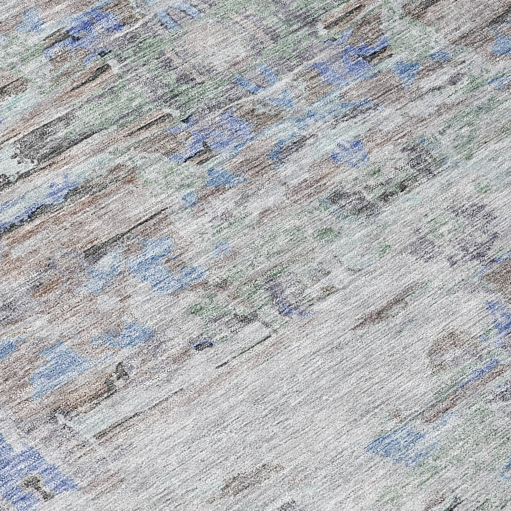 LOOMLAN Rugs Naya Brown Washable Indoor-Outdoor Rug
