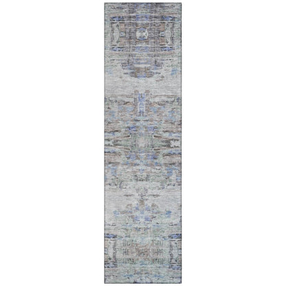 LOOMLAN Rugs Naya Brown Washable Indoor-Outdoor Rug