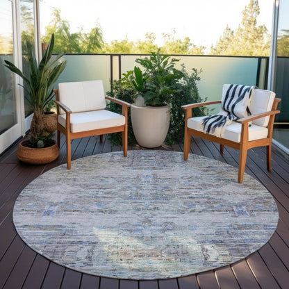 LOOMLAN Rugs Naya Brown Washable Indoor-Outdoor Rug