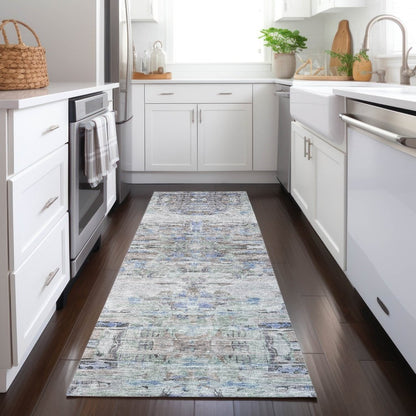 LOOMLAN Rugs Naya Brown Washable Indoor-Outdoor Rug