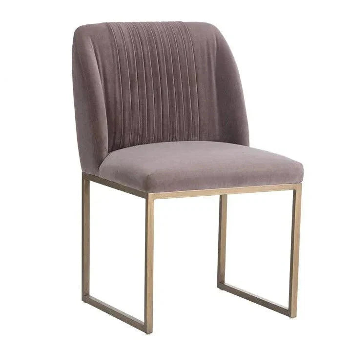SUNPAN Nevin Fabric Armless Dining Chair 2PC