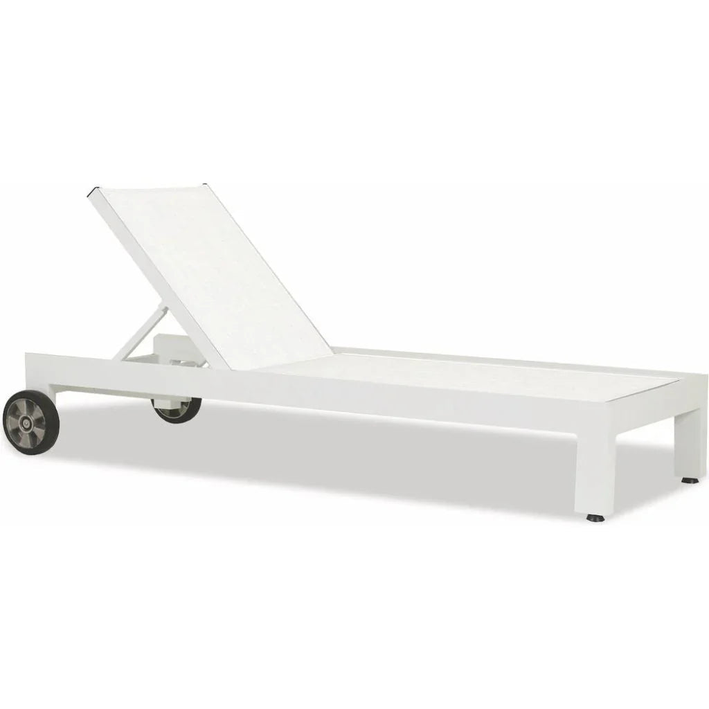 Newport Aluminum Sling Outdoor Chaise