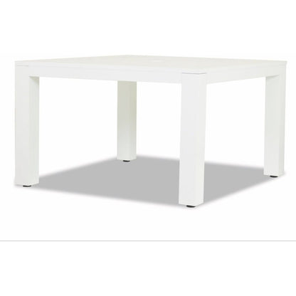 Newport Aluminum Square Outdoor Dining Table - LOOMLAN - Sunset West - Outdoor Dining Tables