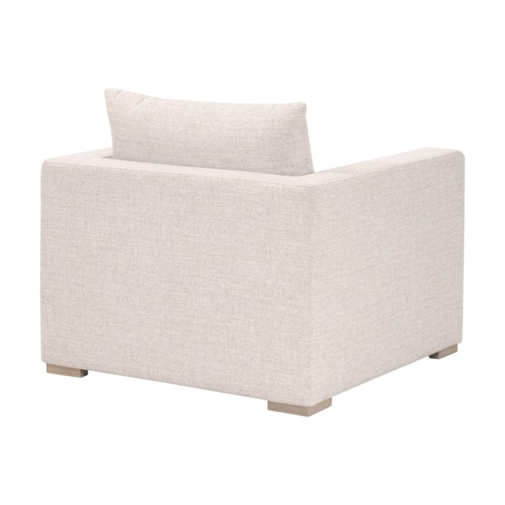 Newport Cream Outdoor Track Arm Sofa Chair - LOOMLAN - Essentials For Living - Outdoor Sofas & Loveseats