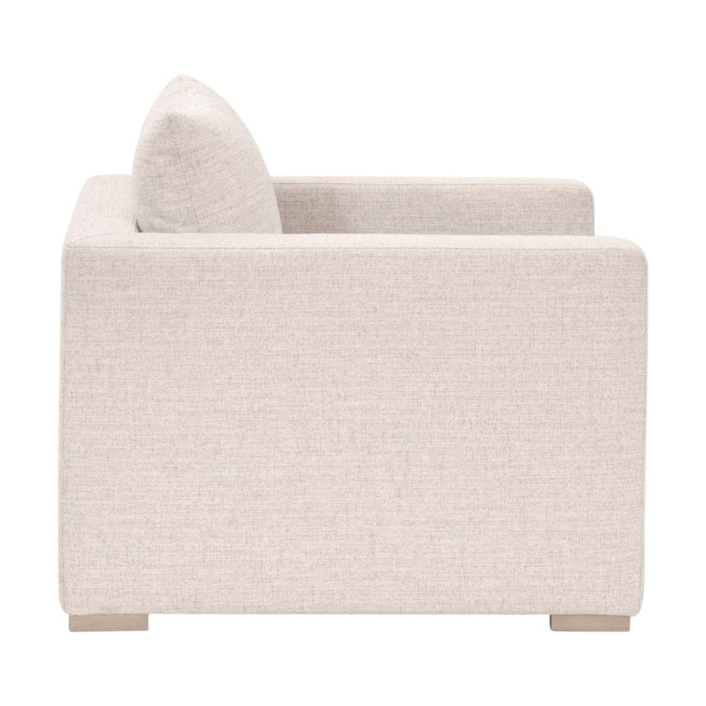 Newport Cream Outdoor Track Arm Sofa Chair - LOOMLAN - Essentials For Living - Outdoor Sofas & Loveseats