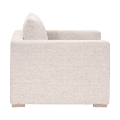 Newport Cream Outdoor Track Arm Sofa Chair - LOOMLAN - Essentials For Living - Outdoor Sofas & Loveseats