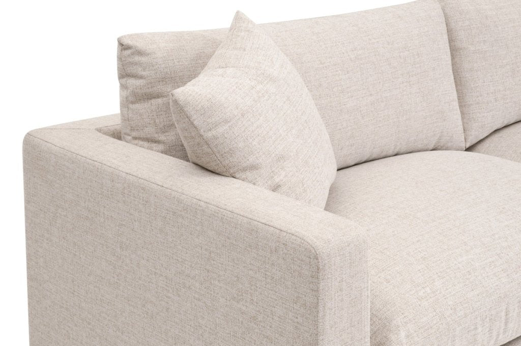 Newport Cream Outdoor Track Arm Sofa - LOOMLAN - Essentials For Living - Outdoor Sofas & Loveseats