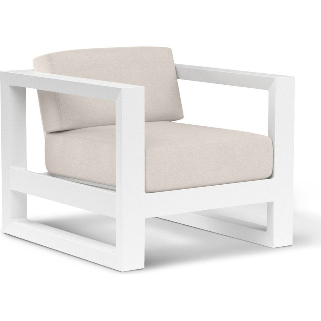 Newport Sunbrella Outdoor Club Chair - LOOMLAN - Sunset West - Outdoor Accent Chairs