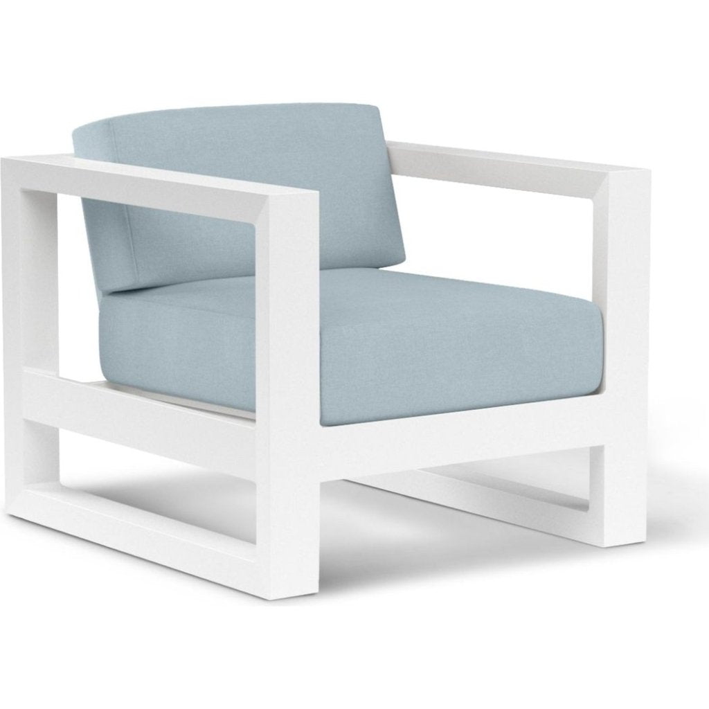 Newport Sunbrella Outdoor Club Chair - LOOMLAN - Sunset West - Outdoor Accent Chairs