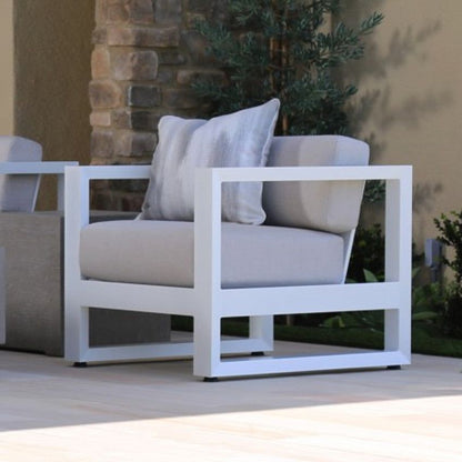 Newport Sunbrella Outdoor Club Chair - LOOMLAN - Sunset West - Outdoor Accent Chairs