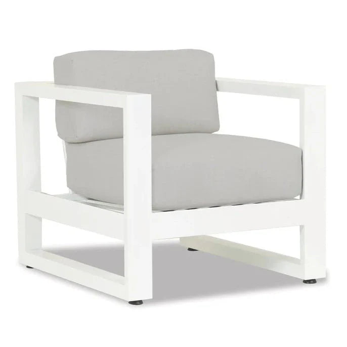 Newport Sunbrella Outdoor Club Chair - LOOMLAN - Sunset West - Outdoor Accent Chairs