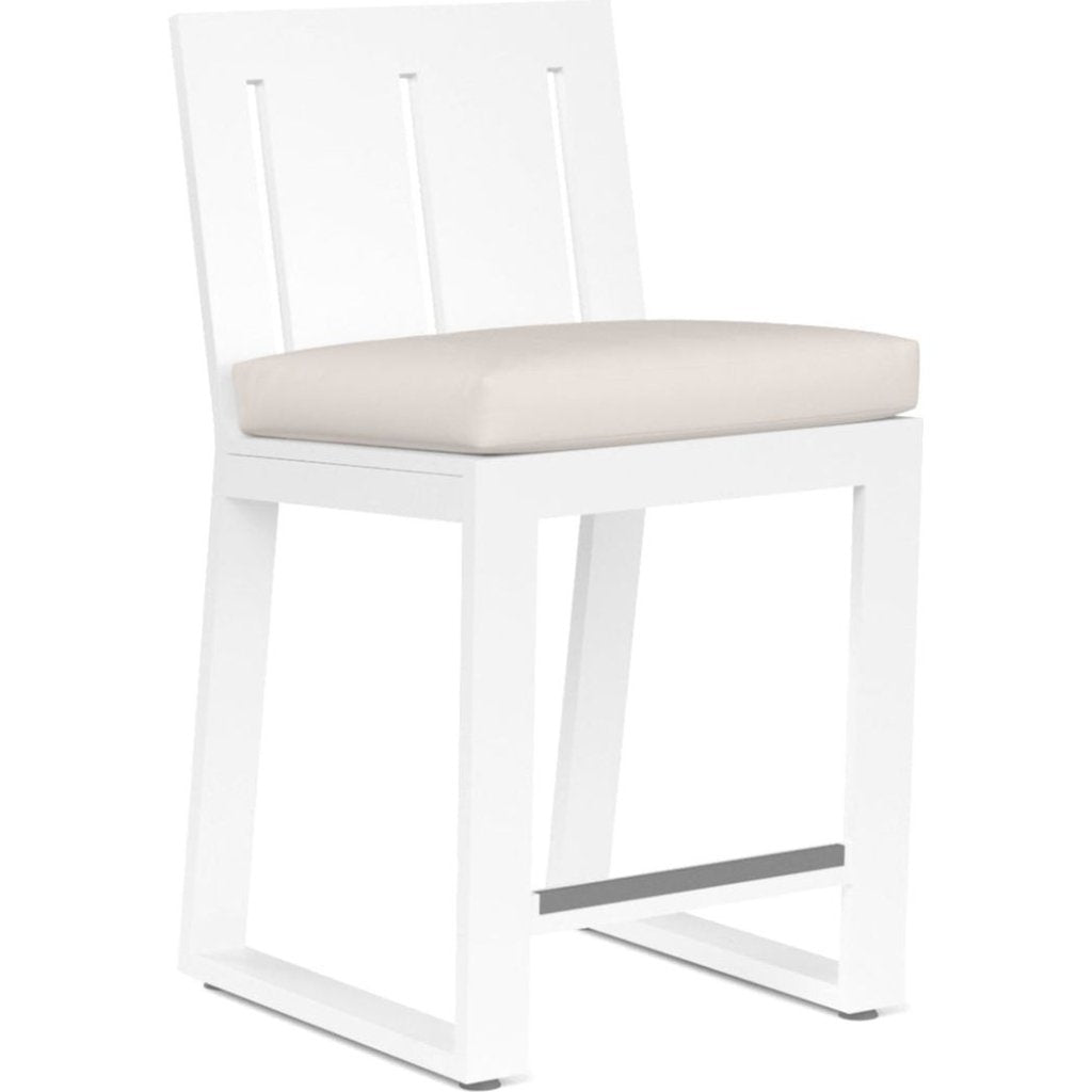 Newport Sunbrella Outdoor Counter Stool - LOOMLAN - Sunset West - Outdoor Counter Stools