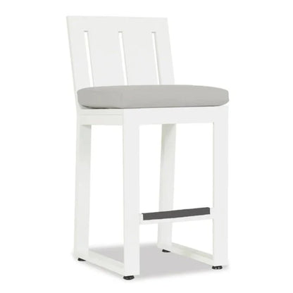 Newport Sunbrella Outdoor Counter Stool - LOOMLAN - Sunset West - Outdoor Counter Stools