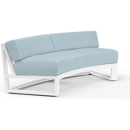 Newport Sunbrella Outdoor Curved Sofa