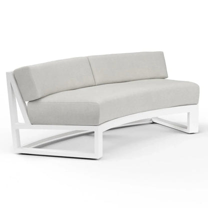 Newport Sunbrella Outdoor Curved Sofa