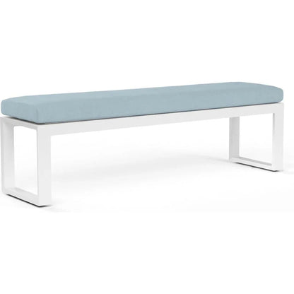 Newport Sunbrella Outdoor Dining Bench