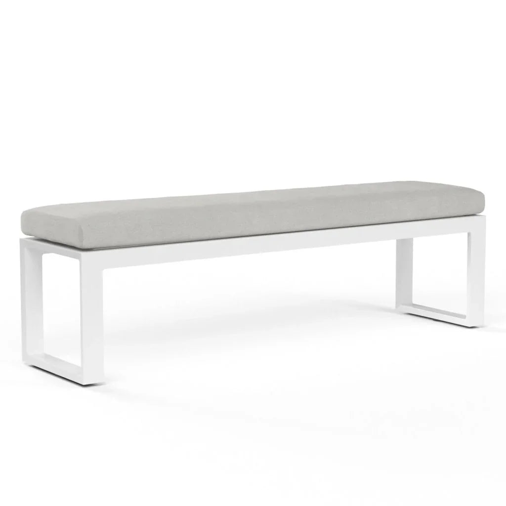 Newport Sunbrella Outdoor Dining Bench