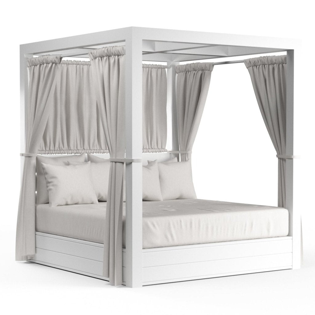 Newport Sunbrella Outdoor Resort King Daybed - LOOMLAN - Sunset West - Outdoor Daybeds