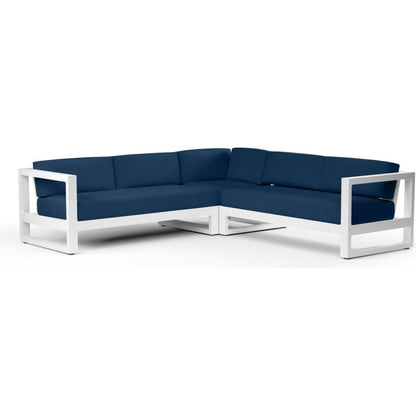 Newport Sunbrella Outdoor Sectional Sofa - LOOMLAN - Sunset West - Outdoor Sofas & Loveseats
