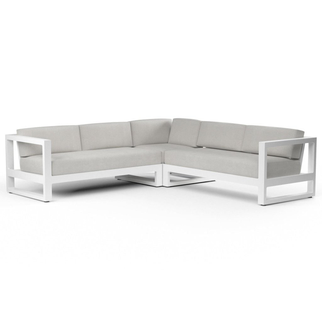 Newport Sunbrella Outdoor Sectional Sofa - LOOMLAN - Sunset West - Outdoor Sofas & Loveseats