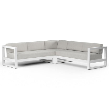 Newport Sunbrella Outdoor Sectional Sofa - LOOMLAN - Sunset West - Outdoor Sofas & Loveseats