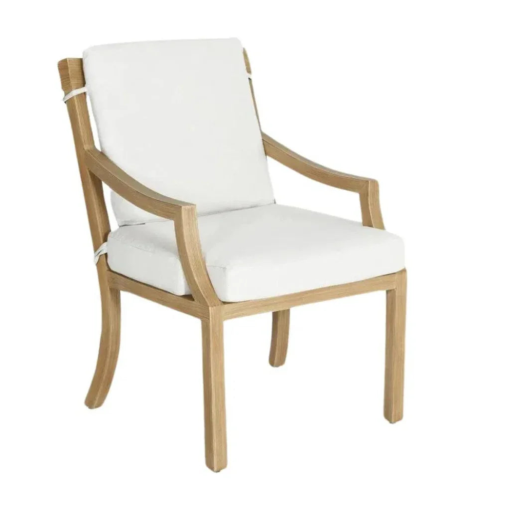 Nicoya Formal Arm Dining Chair Outdoor Living Castelle - LOOMLAN - Castelle - Outdoor Dining Chairs