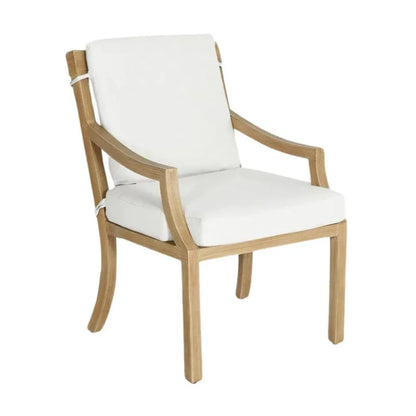 Nicoya Formal Arm Dining Chair Outdoor Living Castelle - LOOMLAN - Castelle - Outdoor Dining Chairs