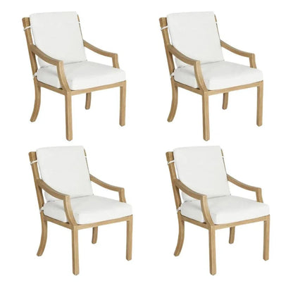 Nicoya Formal Arm Dining Chair Outdoor Living Castelle - LOOMLAN - Castelle - Outdoor Dining Chairs
