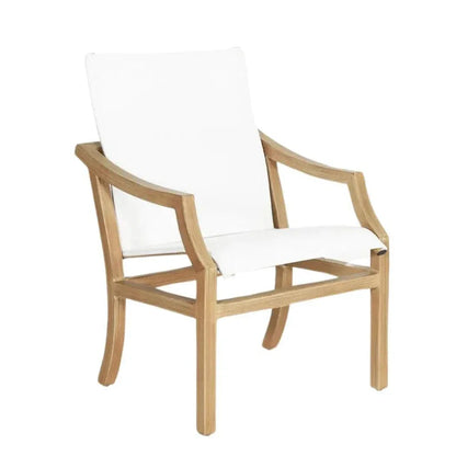 Nicoya Sling Dining Chair Outdoor Living By Castelle - LOOMLAN - Castelle - Outdoor Dining Chairs