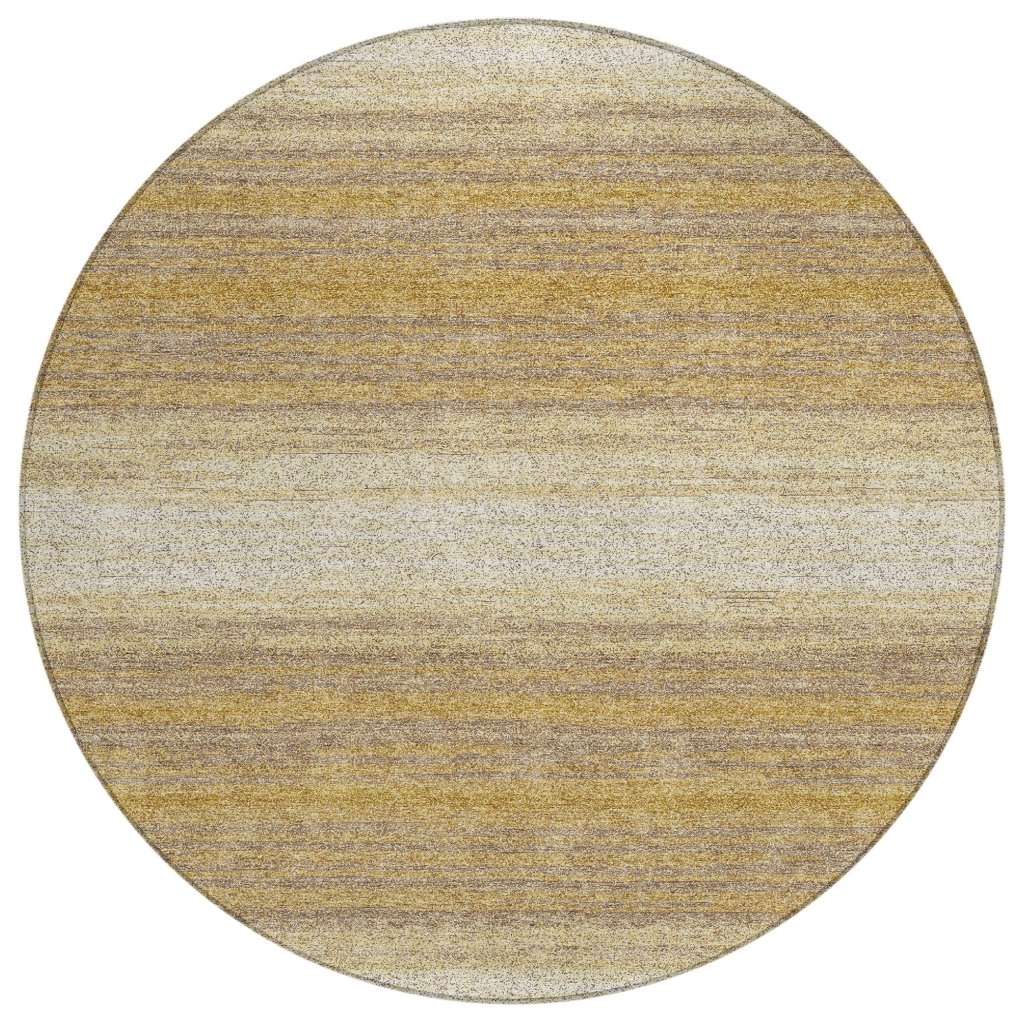 LOOMLAN Rugs Nira Gold Washable Indoor-Outdoor Rug